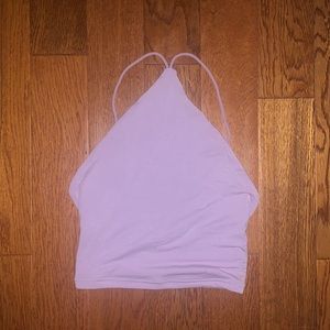 Halter crop top
